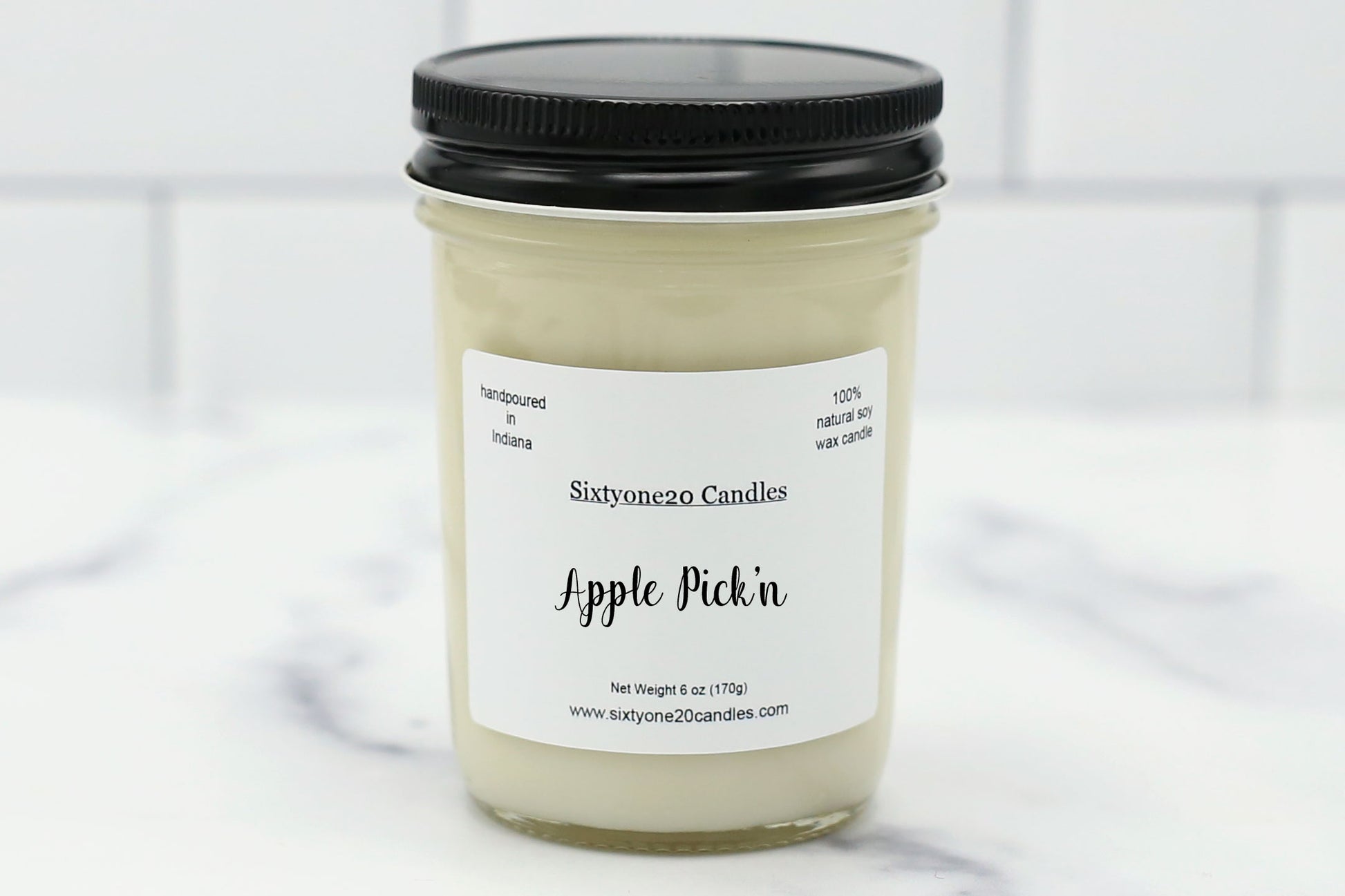 Apple Pick'n 100% soy wax candle