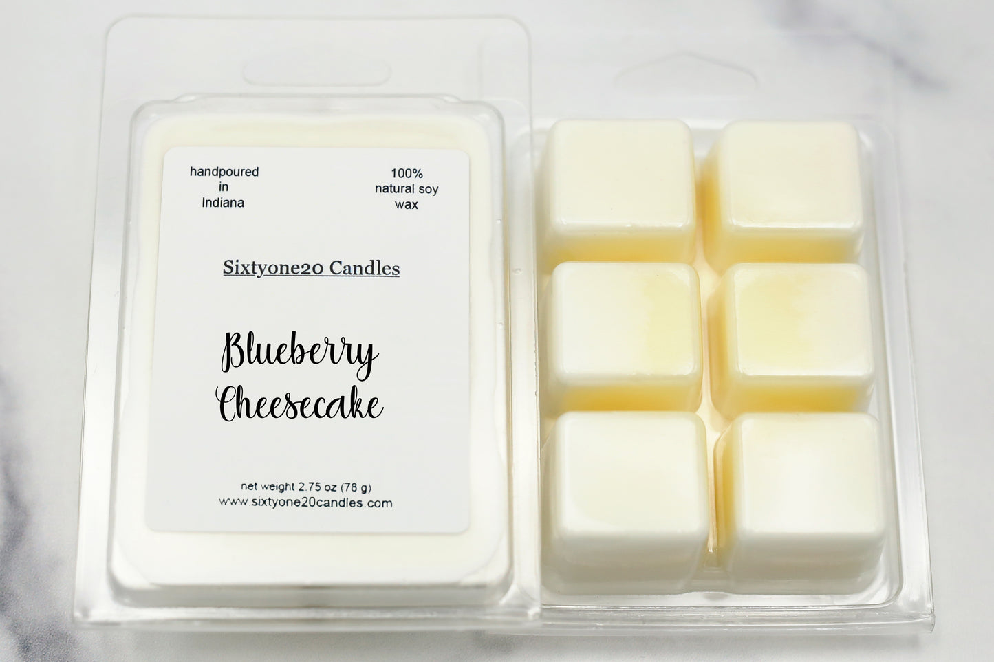 Blueberry Cheesecake 100% soy wax melt