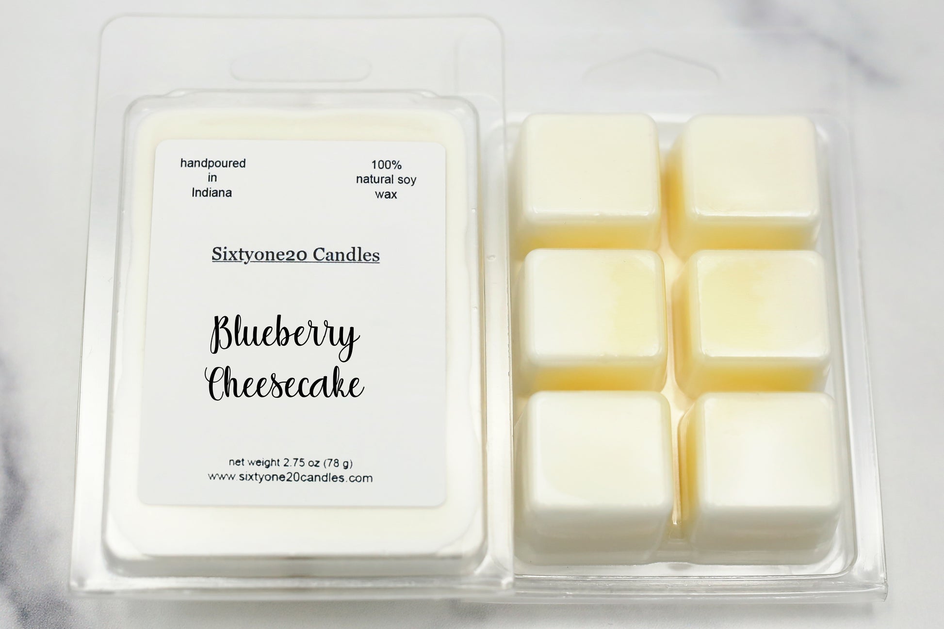 Blueberry Cheesecake 100% soy wax melt