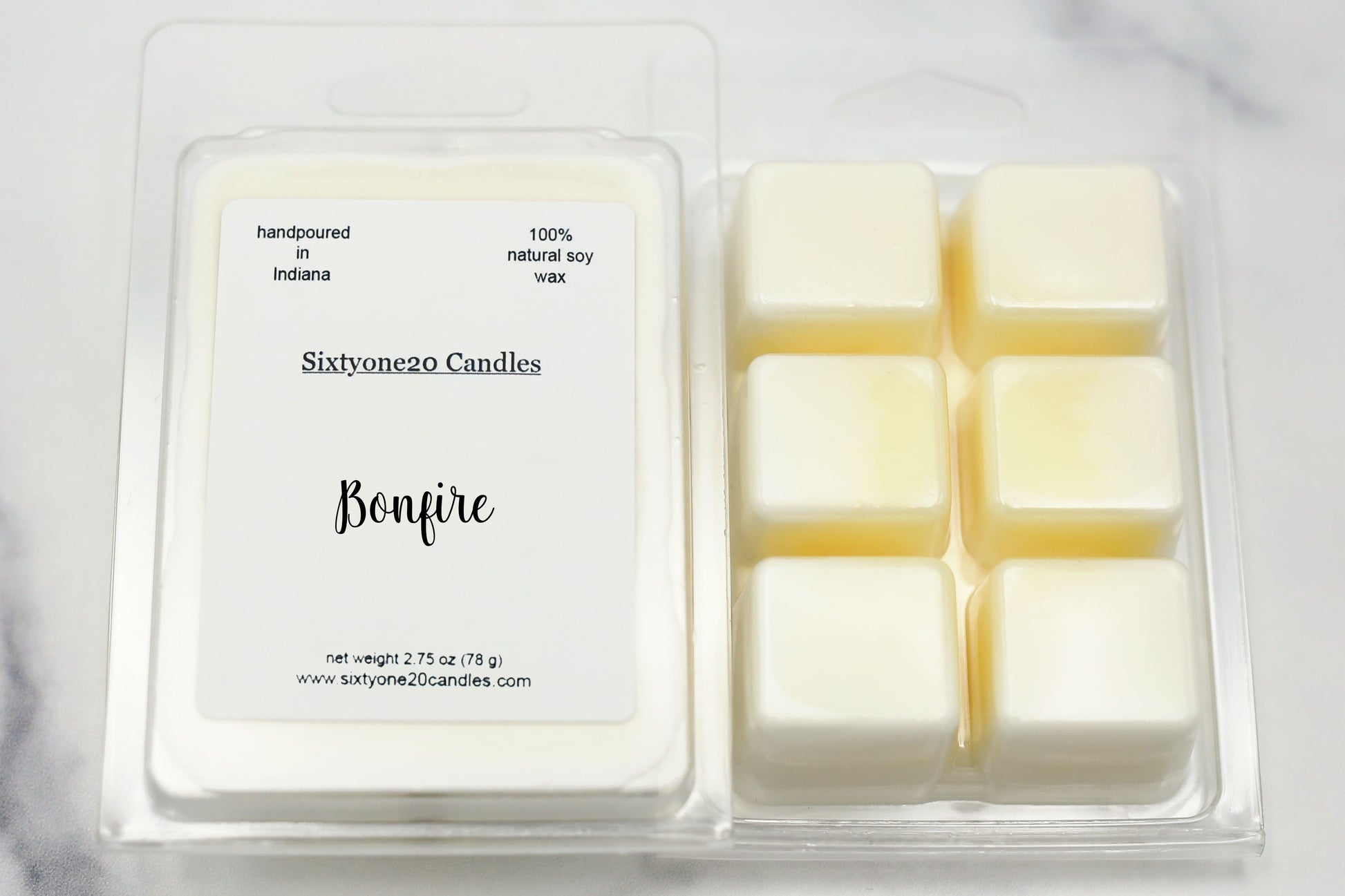 Bonfire 100% soy wax melt