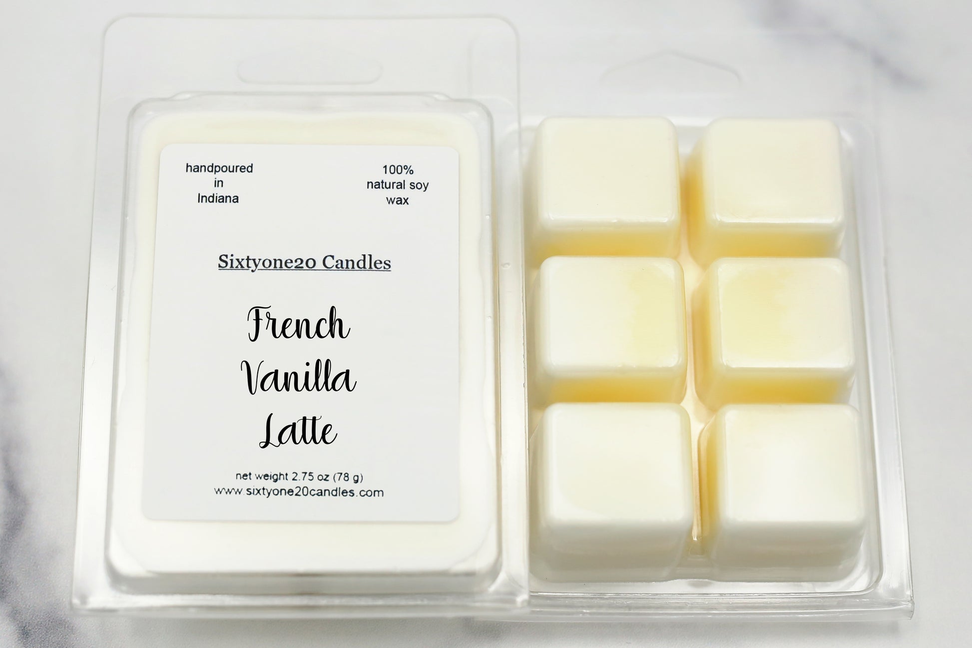 French Vanilla Latte 100% soy wax melt