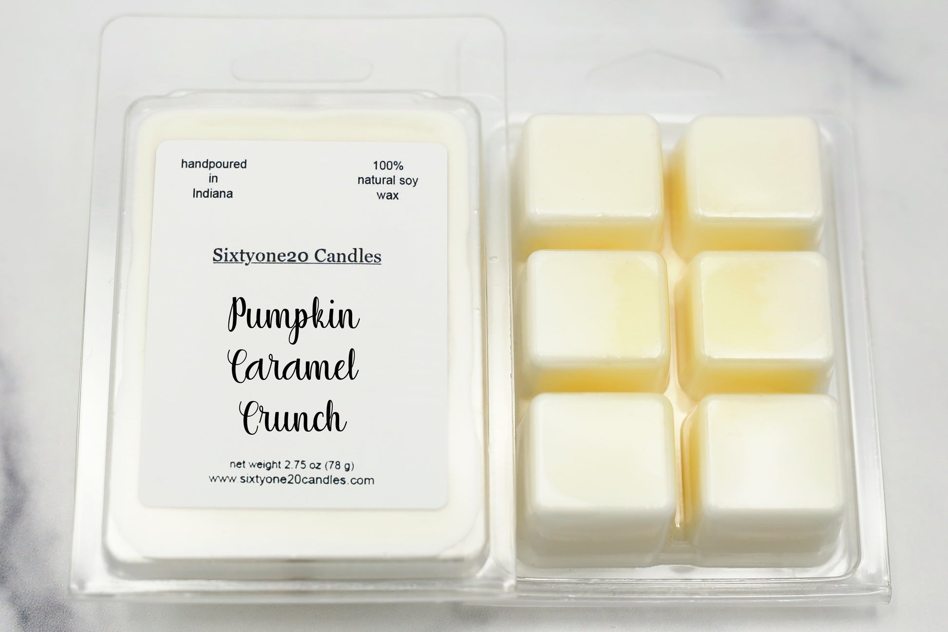 Pumpkin Caramel Crunch 100% soy wax melt